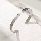 Ayatul Kursi Stainless Steel Cuff Bracelet